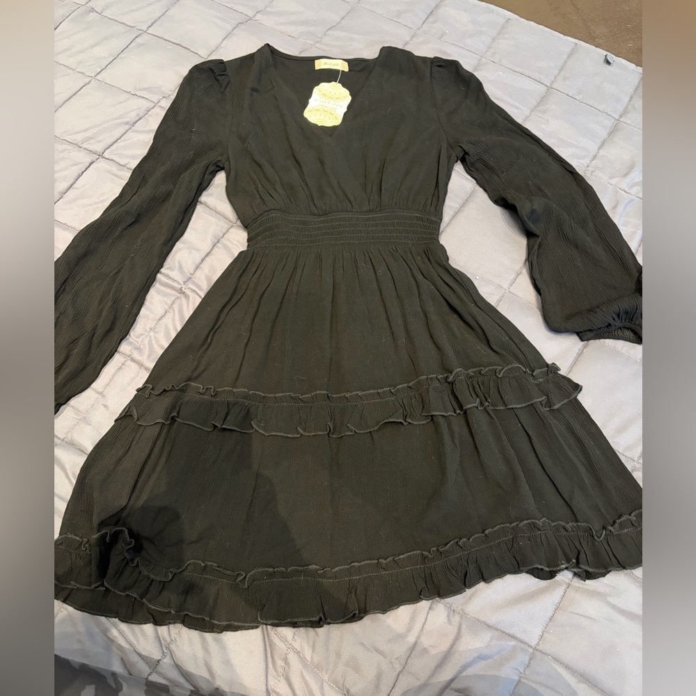 Altar’d State XS black mini dress